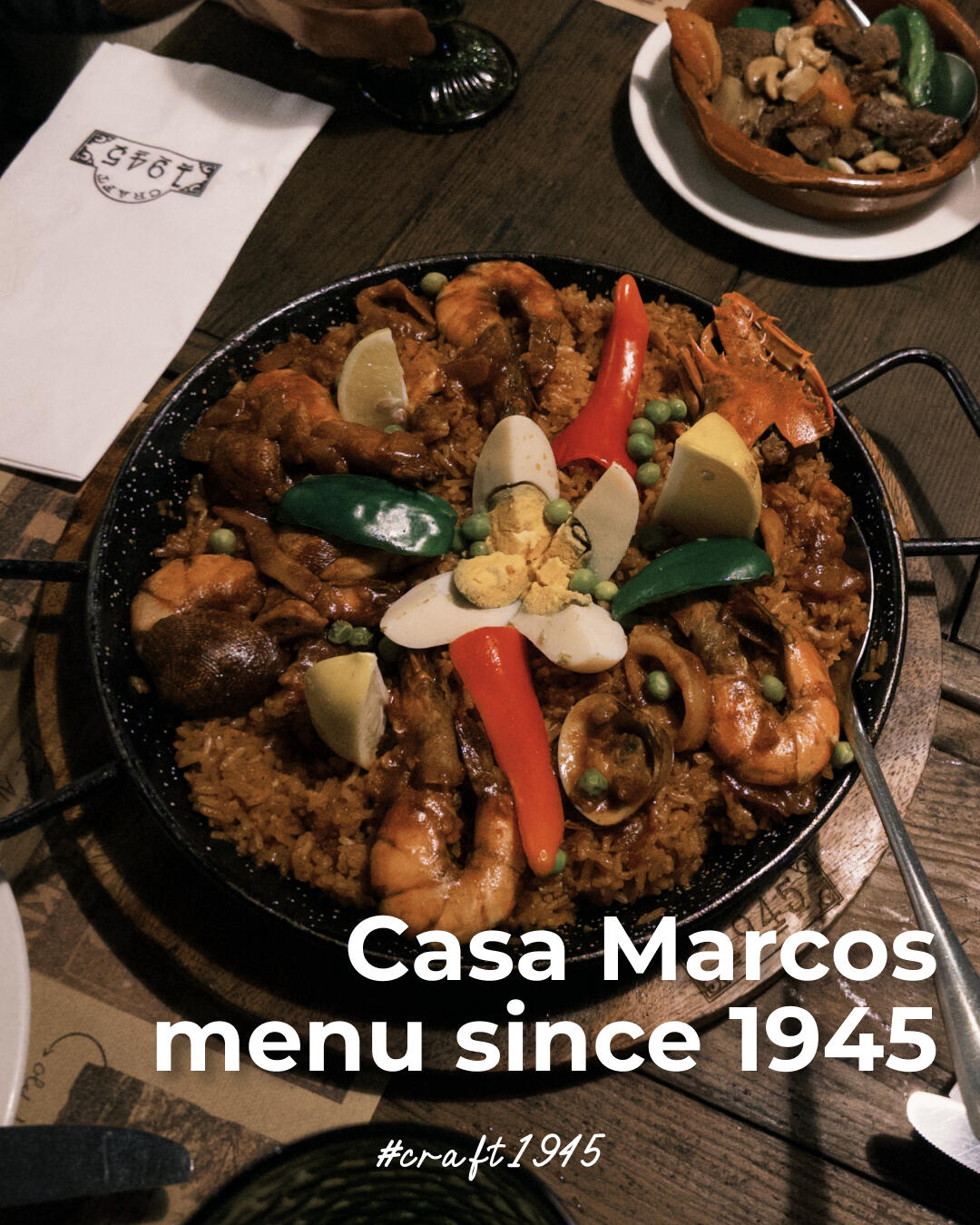 Casa Marcos menu Casa Marcos menu