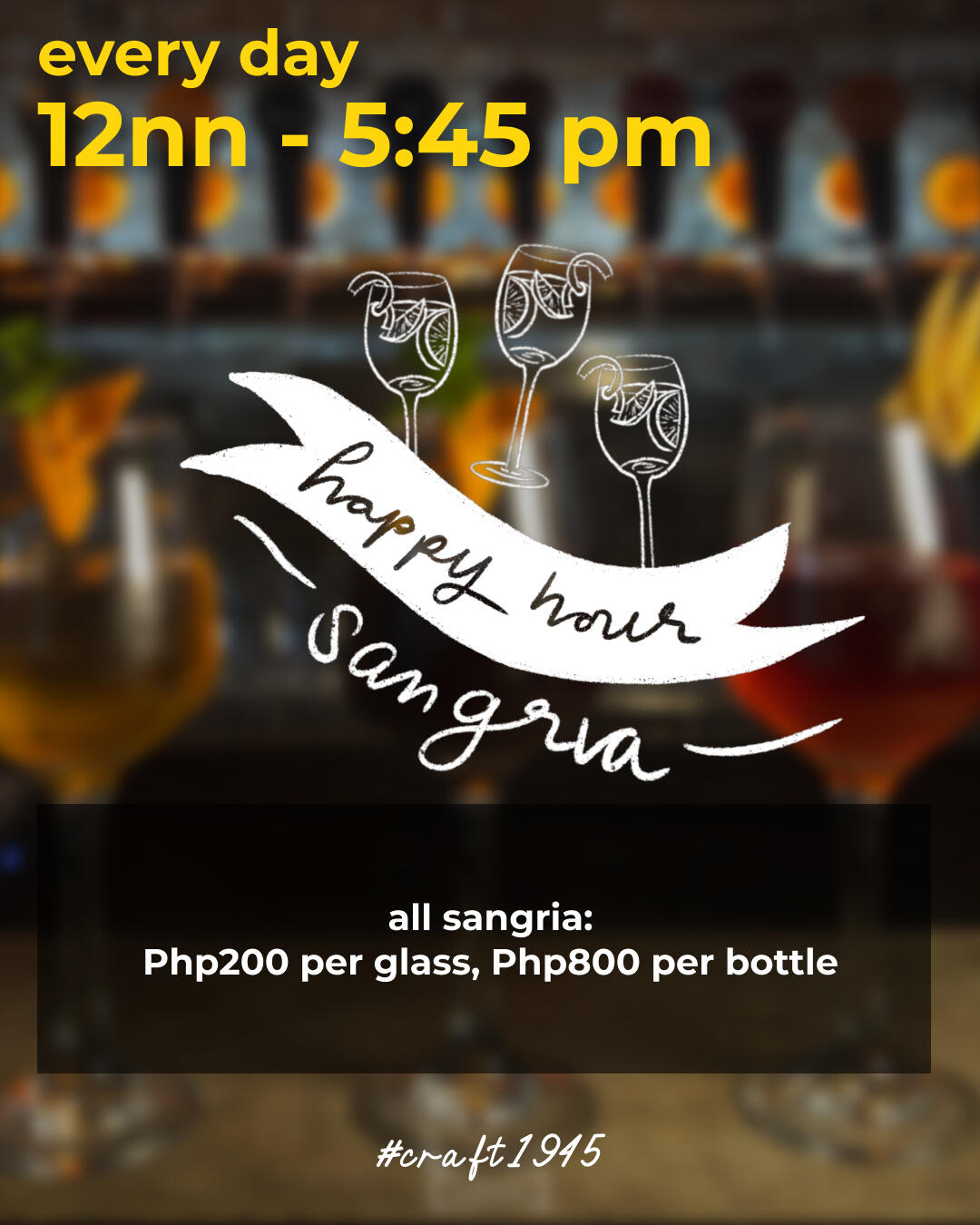 Sangria happy hour Sangria happy hour