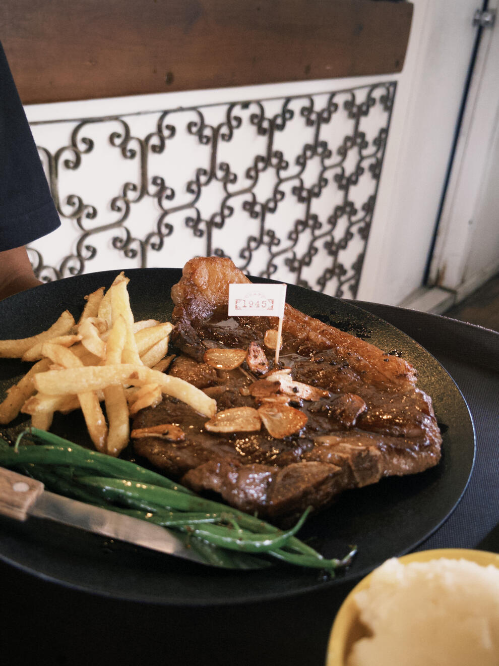 steak ala pobre (porterhouse)