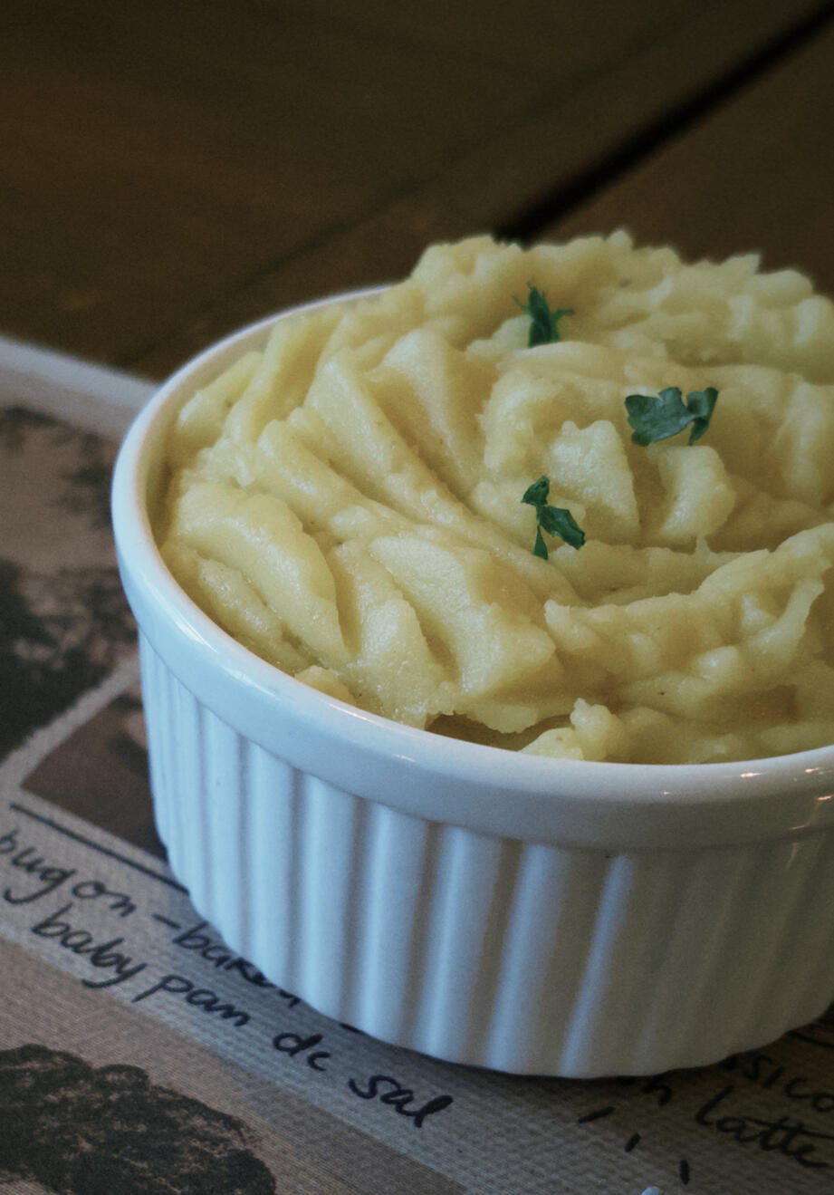 mashed potatoes