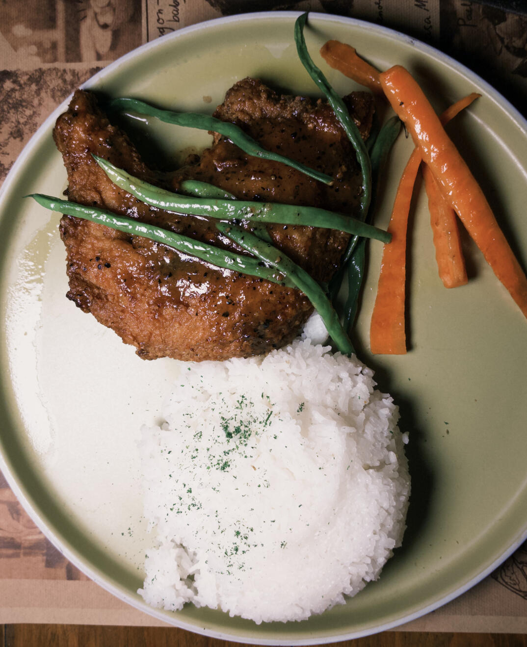 citrus buttered chicken
